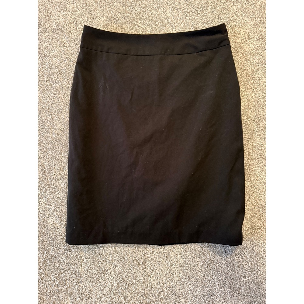 FFA Black Career Skirt Women's Size‎ 13/14 Pencil Knee Length